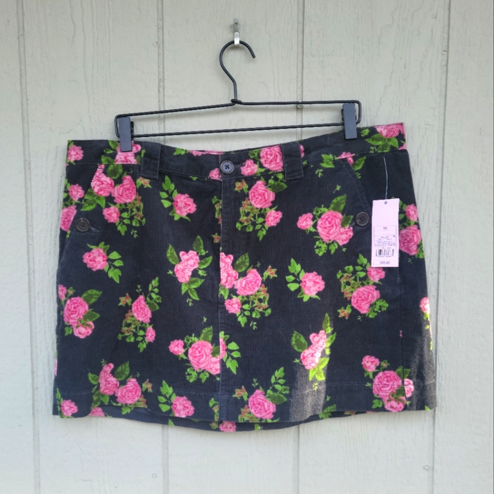 Wild Fable Floral Mini Skirt